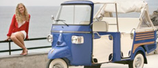 Italiaanse Piaggio Ape